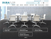 Tablet Screenshot of duraflor.com